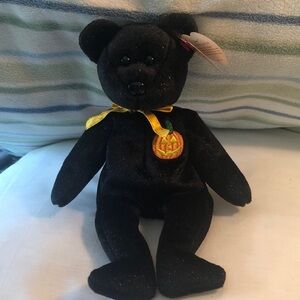 Haunt beanie babies Bear Halloween 2001